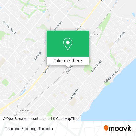 Thomas Flooring map