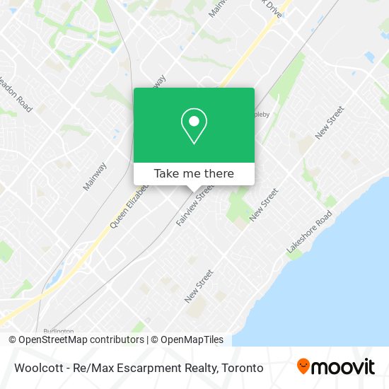 Woolcott - Re / Max Escarpment Realty map