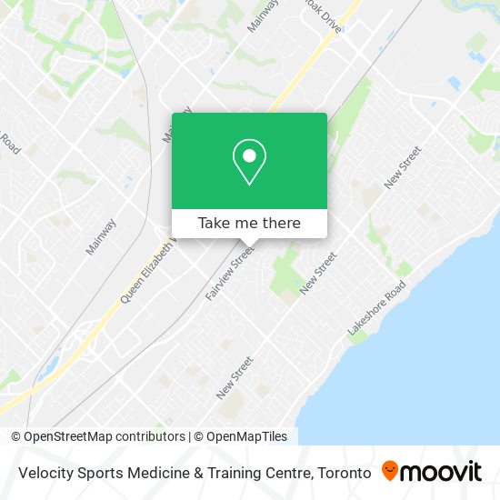 Velocity Sports Medicine & Training Centre map