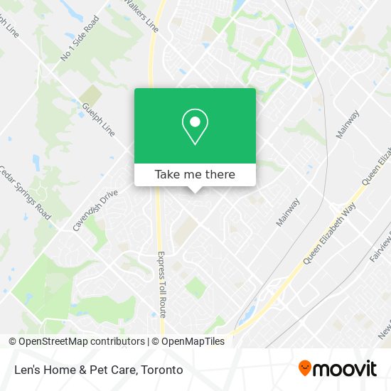 Len's Home & Pet Care map