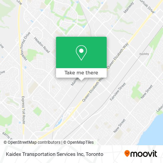 Kaidex Transportation Services Inc map