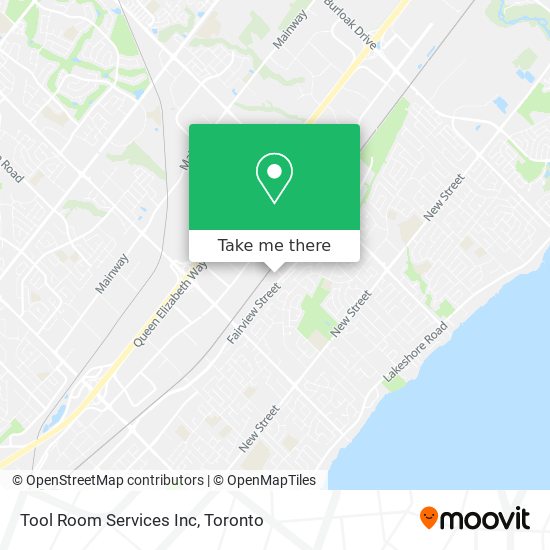 Tool Room Services Inc map