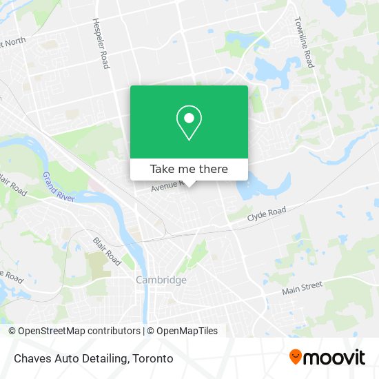 Chaves Auto Detailing map