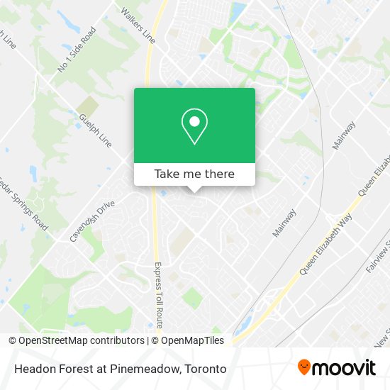 Headon Forest at Pinemeadow plan