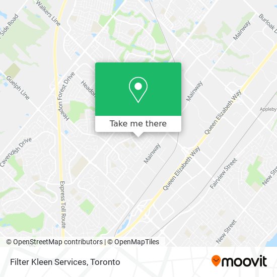 Filter Kleen Services map