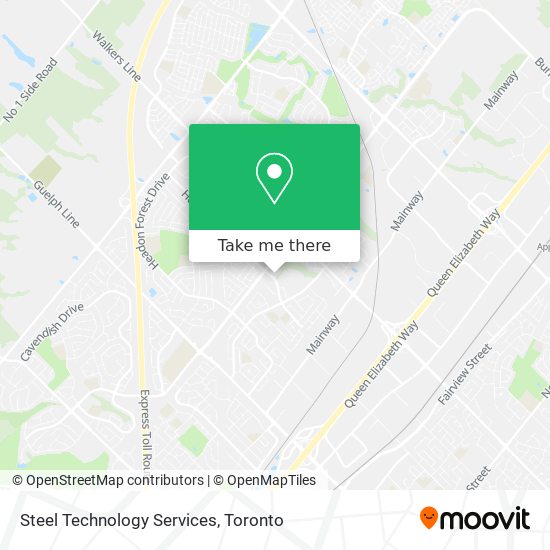 Steel Technology Services map