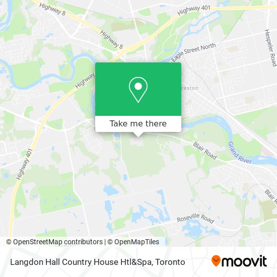 Langdon Hall Country House Htl&Spa plan