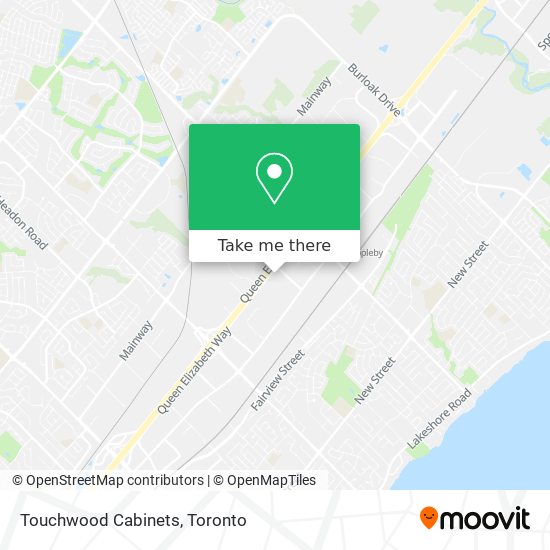 Touchwood Cabinets map