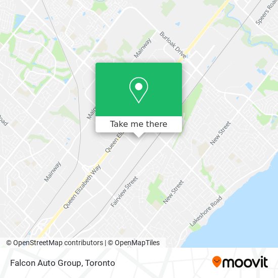 Falcon Auto Group map