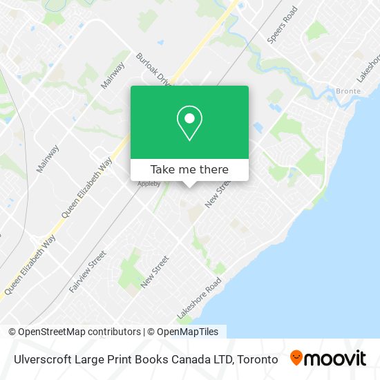 Ulverscroft Large Print Books Canada LTD map