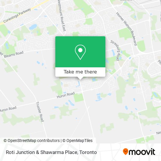 Roti Junction & Shawarma Place plan