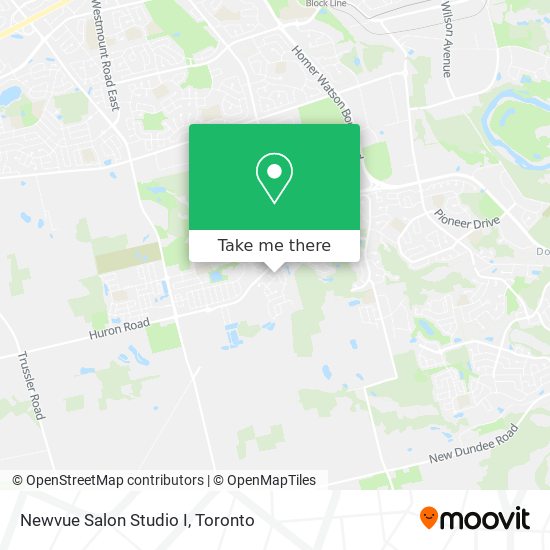 Newvue Salon Studio I map