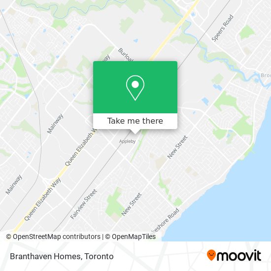 Branthaven Homes map