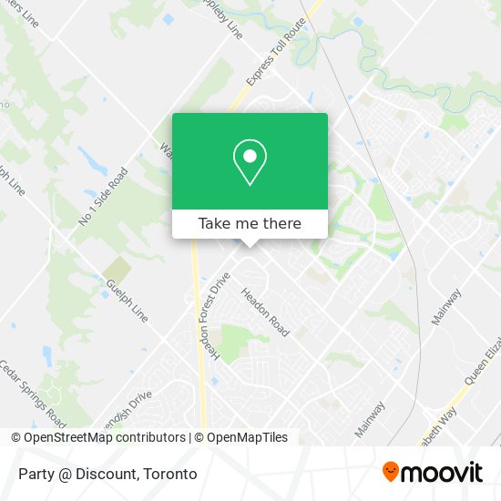 Party @ Discount map