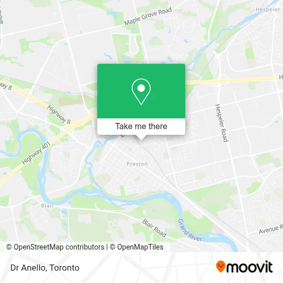 Dr Anello map