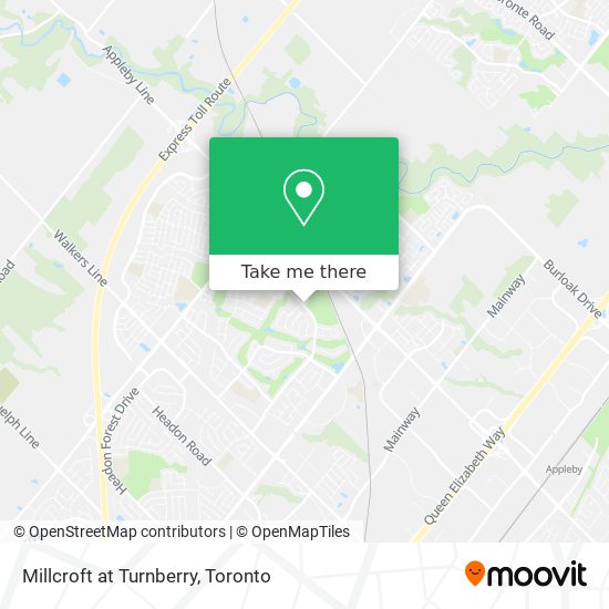 Millcroft at Turnberry map