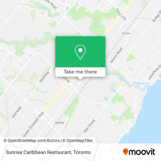 Sunrise Caribbean Restaurant map