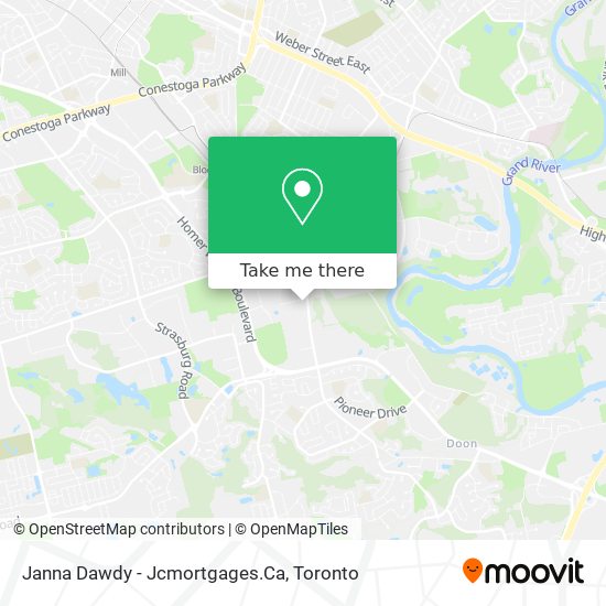 Janna Dawdy - Jcmortgages.Ca map