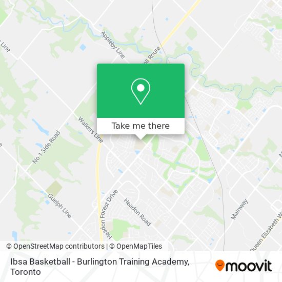 Ibsa Basketball - Burlington Training Academy map