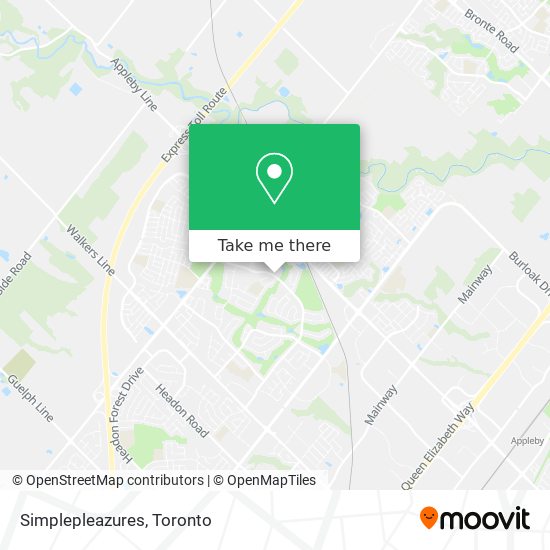 Simplepleazures map