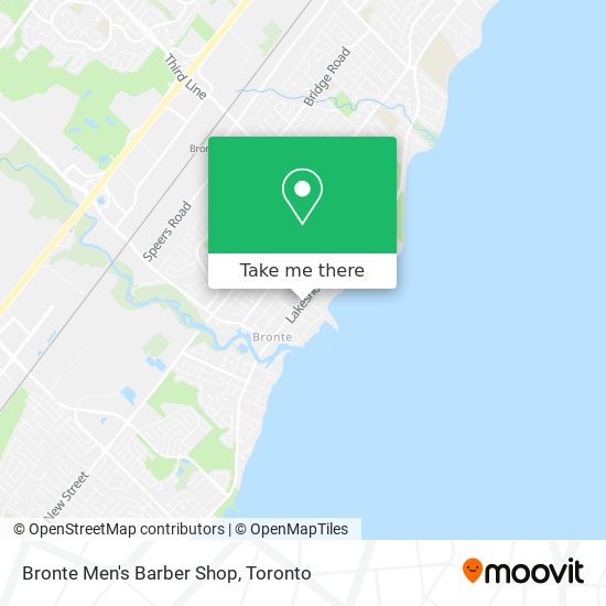 Bronte Men's Barber Shop map