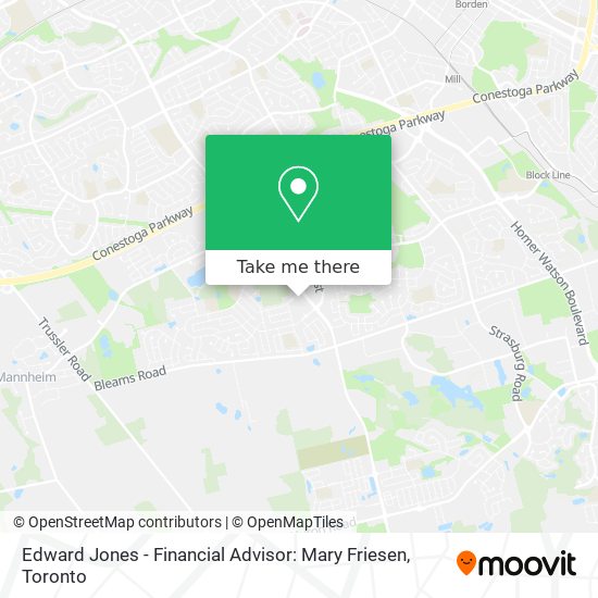 Edward Jones - Financial Advisor: Mary Friesen map