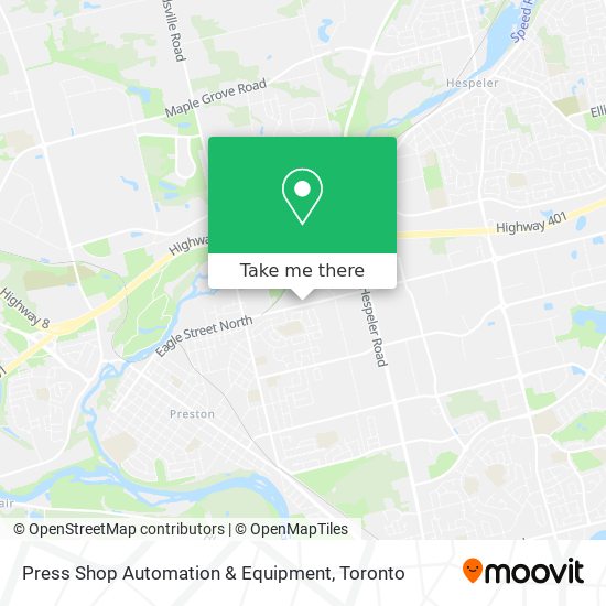 Press Shop Automation & Equipment map