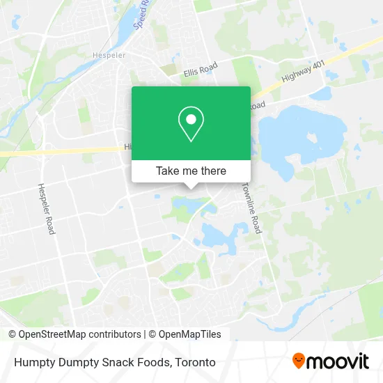 Humpty Dumpty Snack Foods map