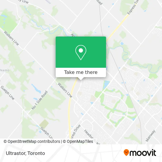 Ultrastor map