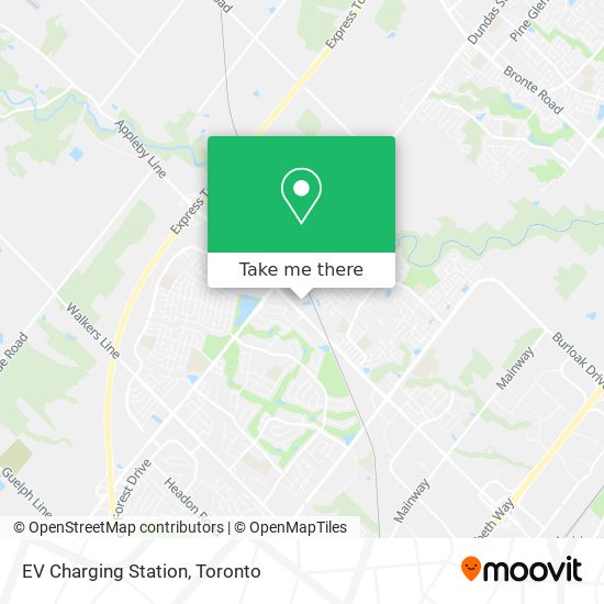 EV Charging Station map