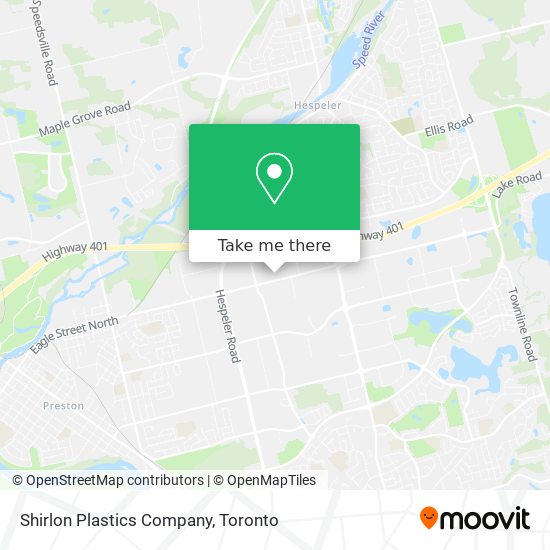 Shirlon Plastics Company map