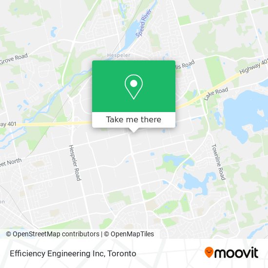 Efficiency Engineering Inc map