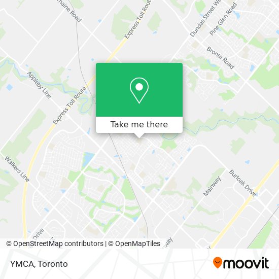 YMCA map