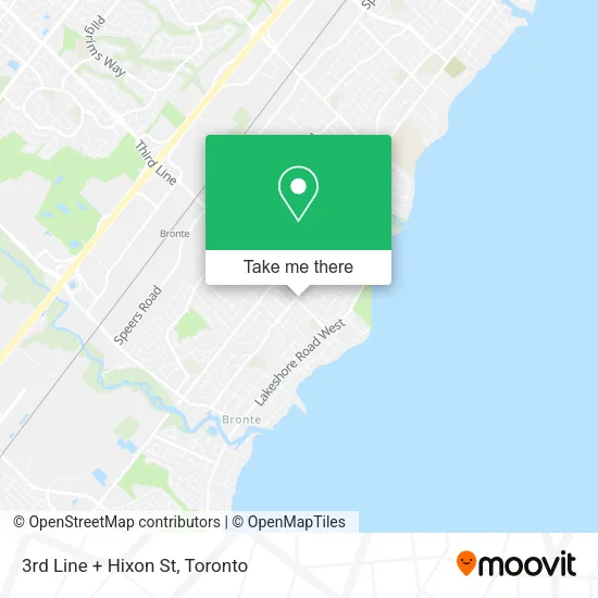 3rd Line + Hixon St map