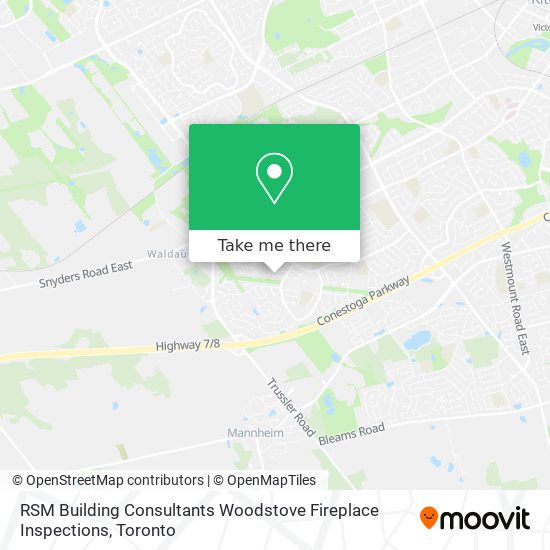 RSM Building Consultants Woodstove Fireplace Inspections plan