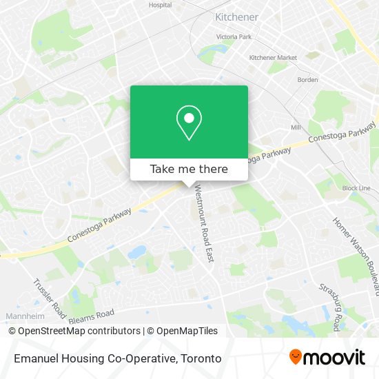 Emanuel Housing Co-Operative map