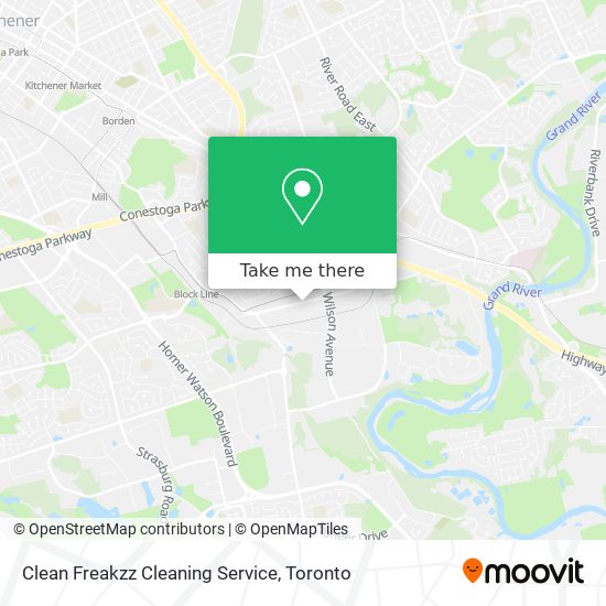 Clean Freakzz Cleaning Service map