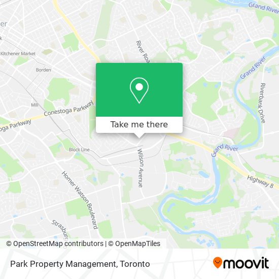 Park Property Management map