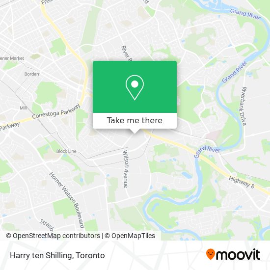 Harry ten Shilling map