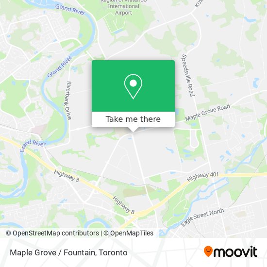 Maple Grove / Fountain map