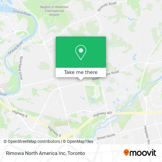 Rimowa North America Inc map