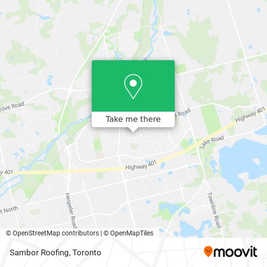 Sambor Roofing map