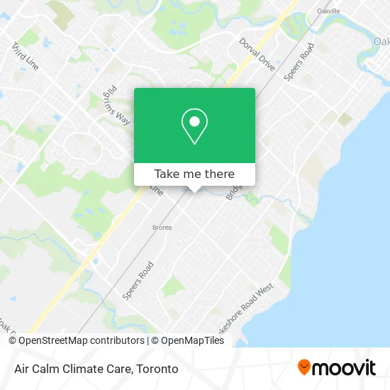 Air Calm Climate Care map