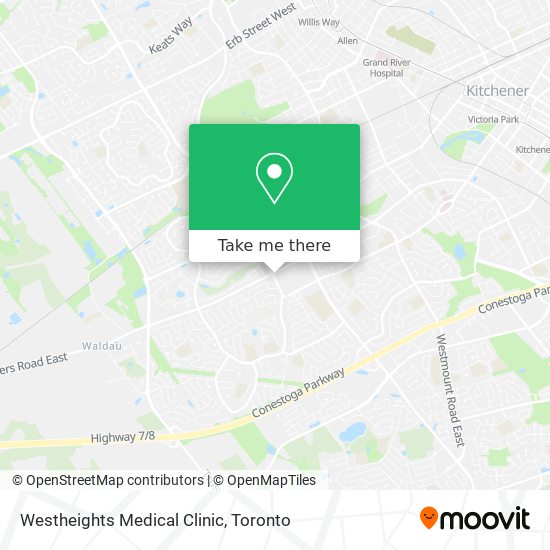 Westheights Medical Clinic map