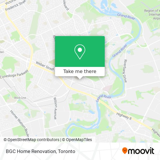 BGC Home Renovation map