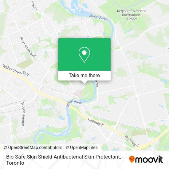 Bio-Safe Skin Shield Antibacterial Skin Protectant map