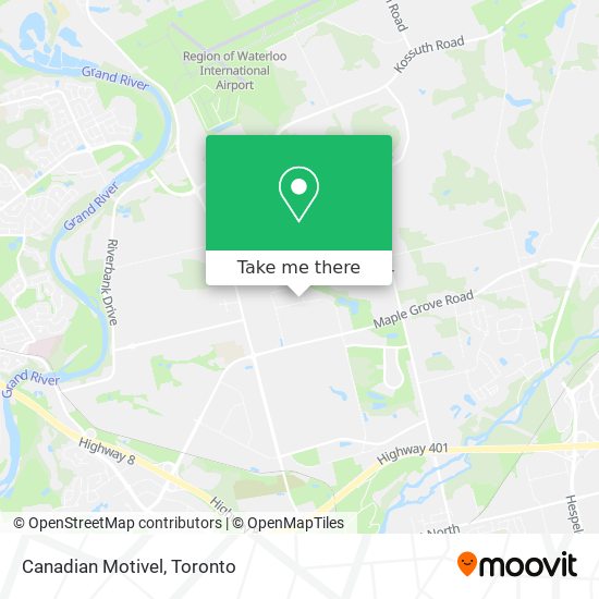 Canadian Motivel map