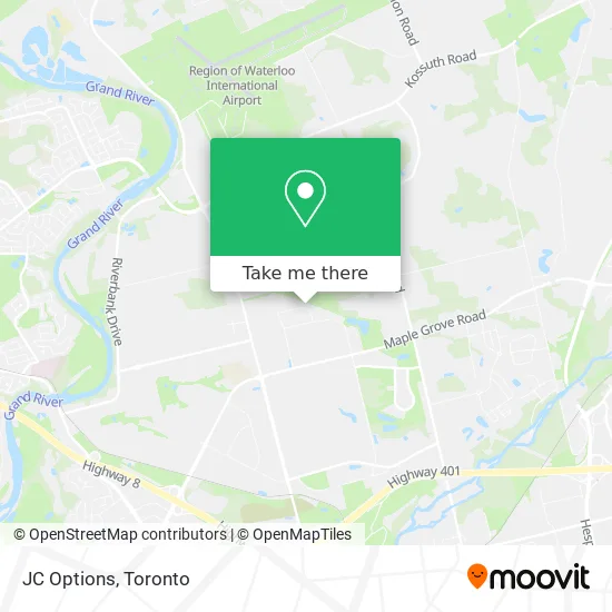 JC Options map