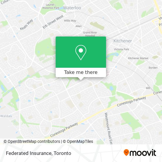 Federated Insurance map