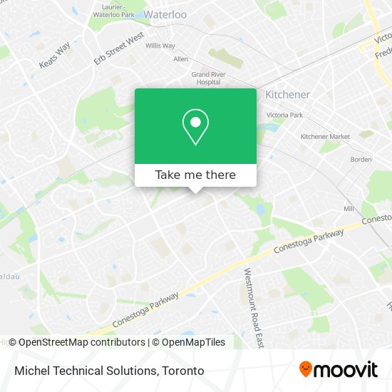 Michel Technical Solutions map